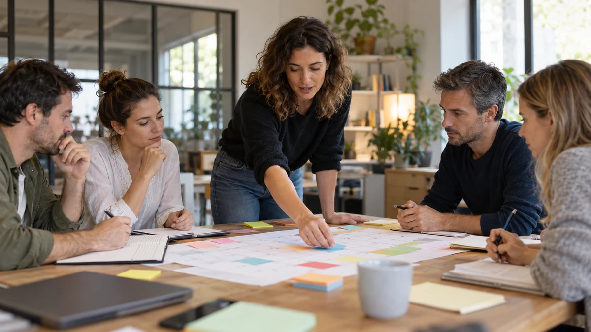 Plan de charge d’une petite agence : illustration photographique du sujet